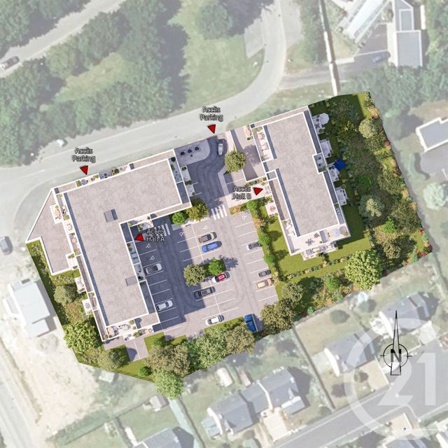 Afficher la photo en grand Appartement F3 à vendre - 2 pièces - 42.0 m2 - PAIMPOL - 22 - BRETAGNE - Century 21 Le Calvez