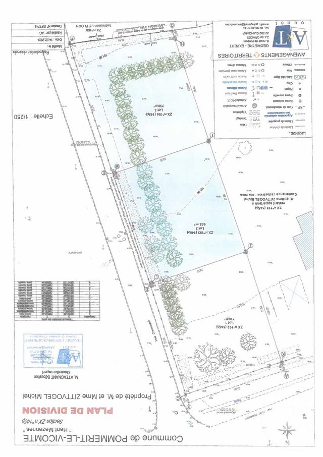 terrain à vendre - 730.0 m2 - POMMERIT LE VICOMTE - 22 - BRETAGNE - Century 21 Le Calvez