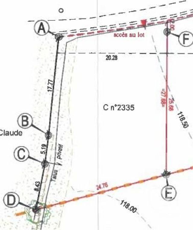 Afficher la photo en grand terrain à vendre - 624.0 m2 - PLOUAGAT - 22 - BRETAGNE - Century 21 Le Calvez